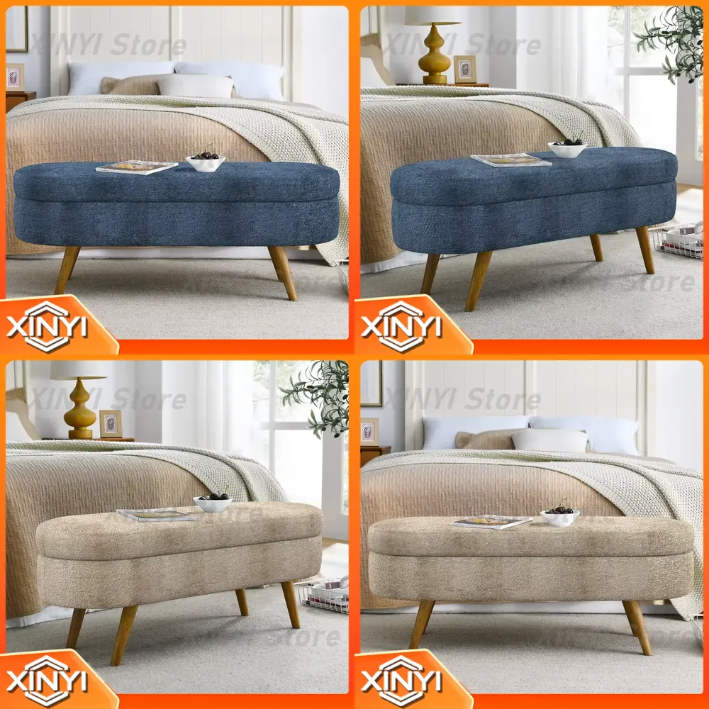Muji Home Storage - モダンな布張り収納ベンチ、調節可能なリビングルームチェア、ホームオフィス、リビングルーム用、IKEA POÄNG、MUJI、NOVA対応