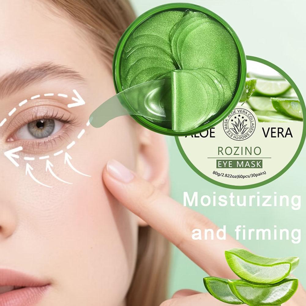 60枚入り アロエベラ コラーゲン アイマスク 保湿 引き締 - Sheet Mask Collagen のレビューと価格