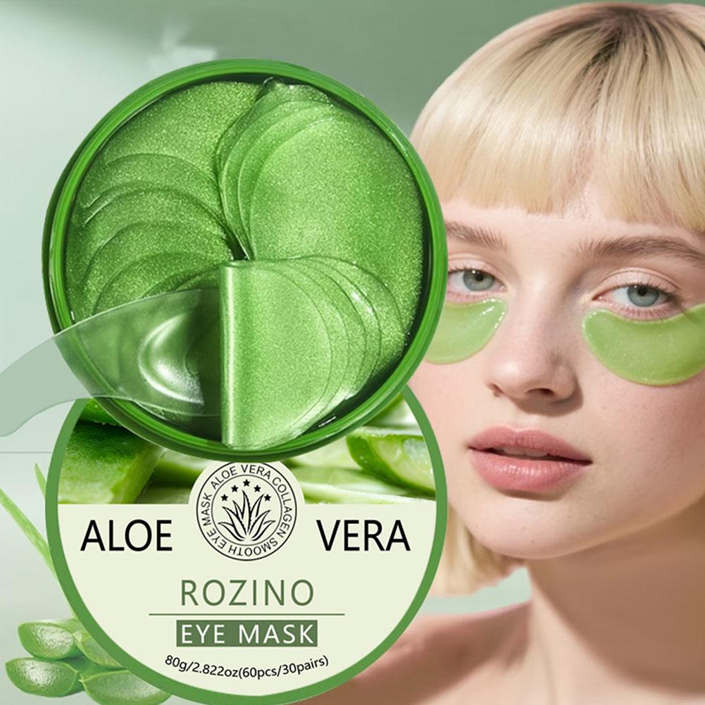 60枚入り アロエベラ コラーゲン アイマスク 保湿 引き締 - Sheet Mask Collagen のレビューと価格